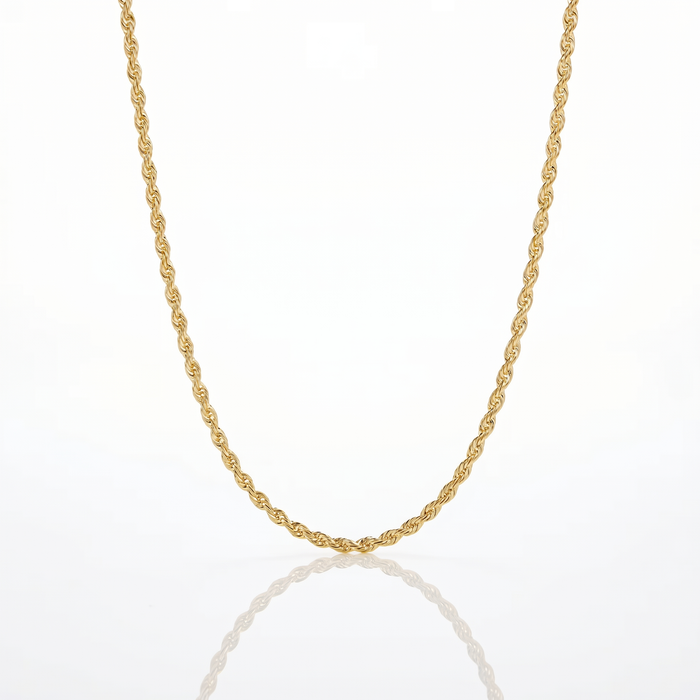 Cadena Turbillón Oro – 4 mm