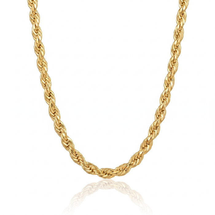 Cadena Turbillón Oro – 6 mm
