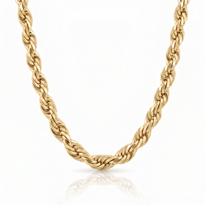 Cadena Turbillón Oro Goldfilled – 7 mm