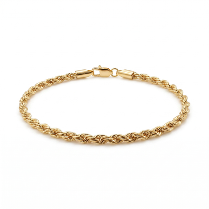 Pulsera Turbillón Oro – 2,5mm