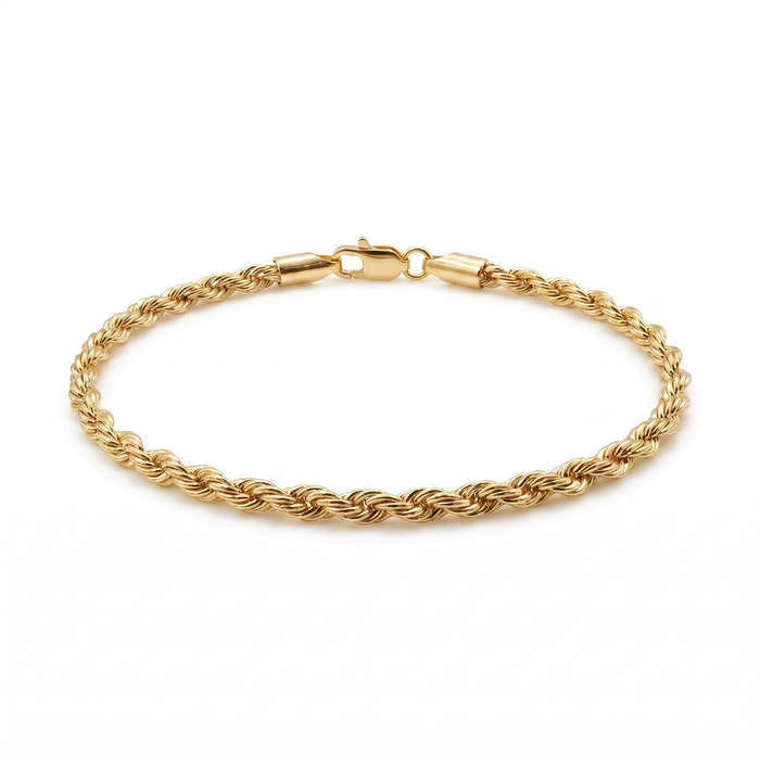 Pulsera Turbillón Oro – 2,5mm