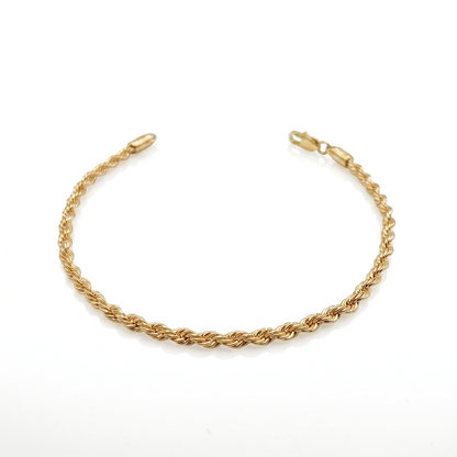 Pulsera Turbillón Oro – 2,5mm
