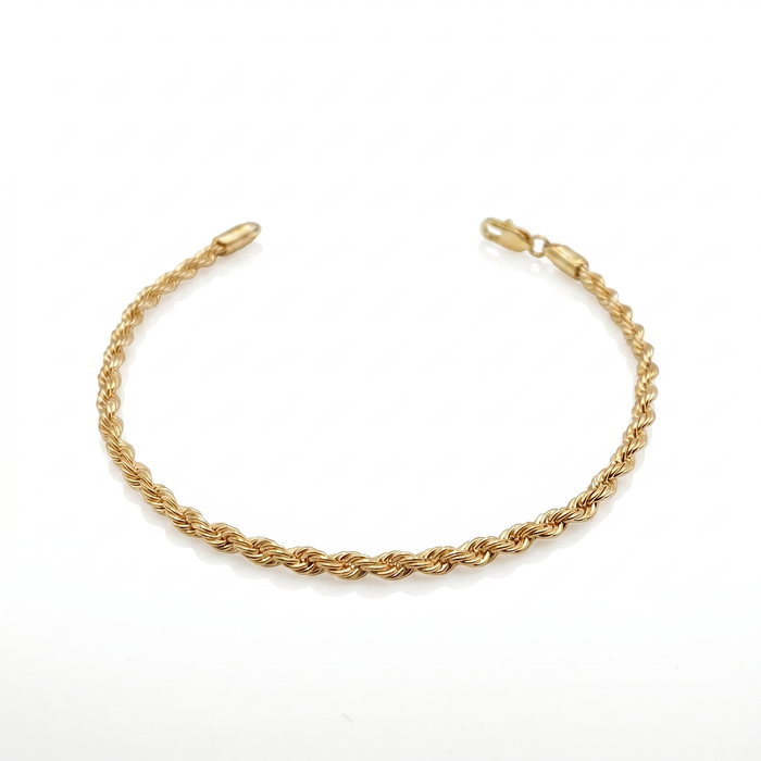 Pulsera Turbillón Oro – 2,5mm