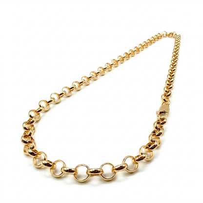 Cadena Rolo Oro – 60 cm x 7 mm
