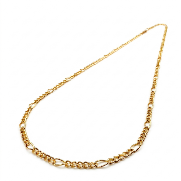 Cadena Fígaro Oro – 4 mm