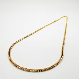 Cadena Cubana Oro Goldfilled – 3,5 mm