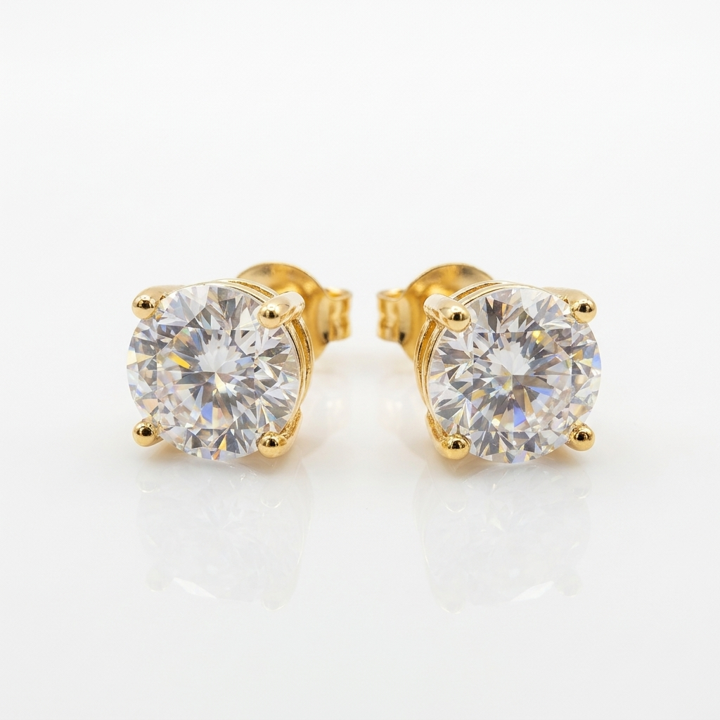 Aros Destello Real - Oro Goldfilled