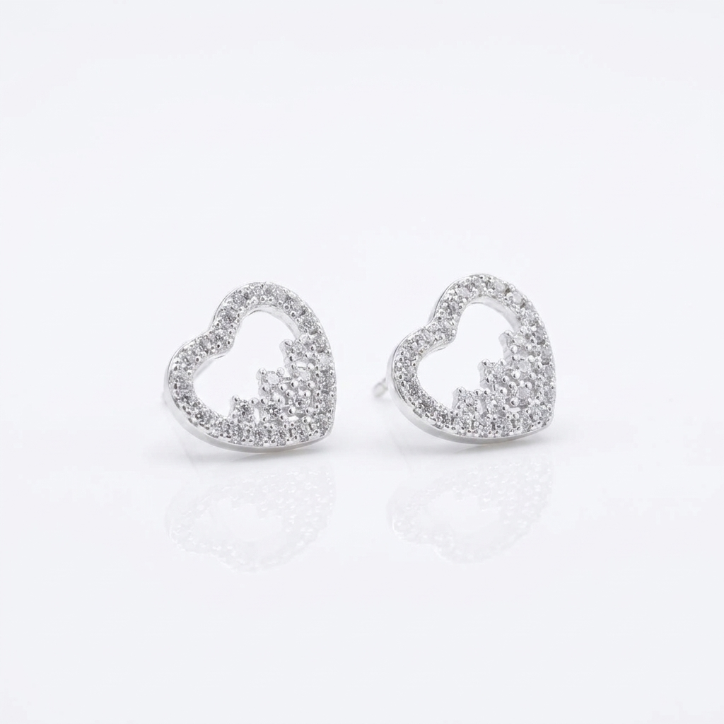 Aros Destello de Amor - Plata 925