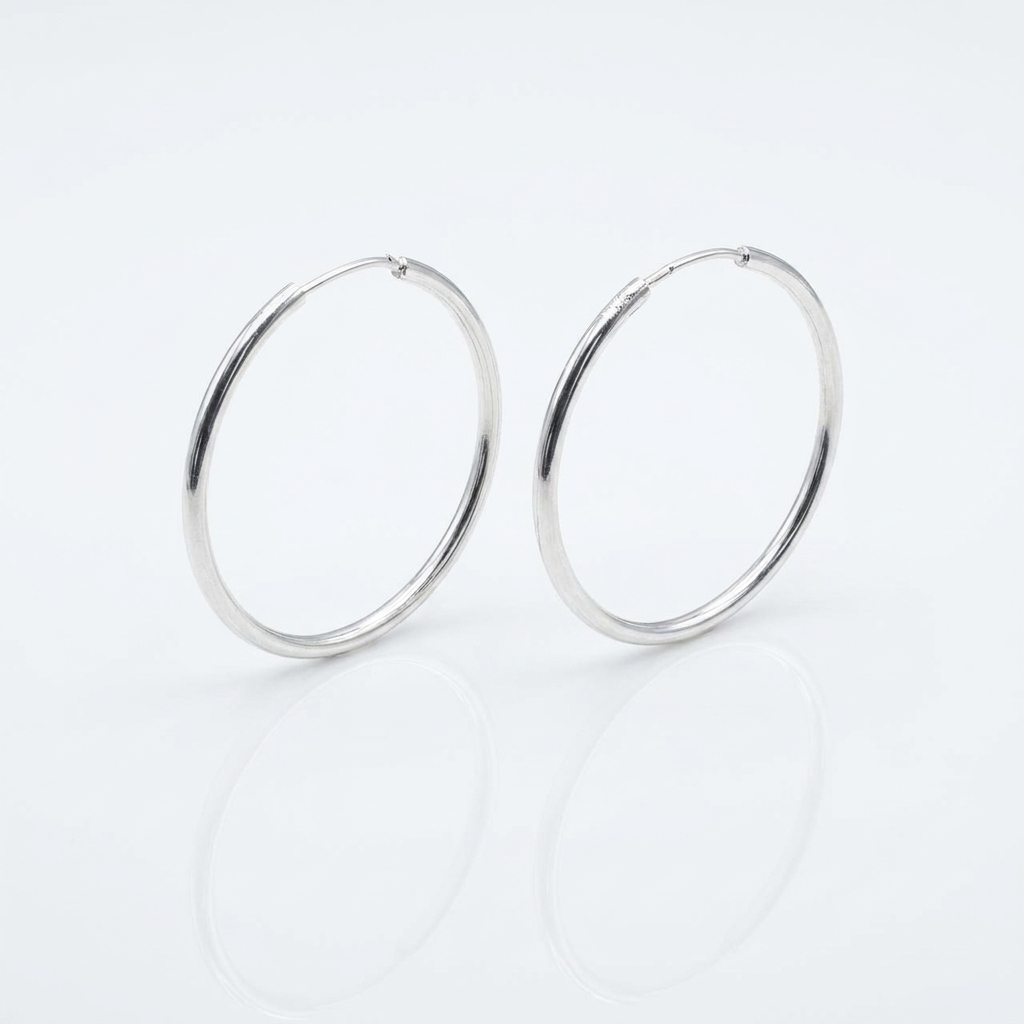 Argolla Luna Llena - Plata 925