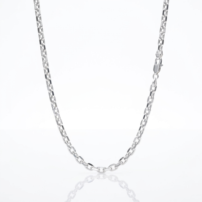 Cadena Rolo Limada Plata 925 - 5 mm