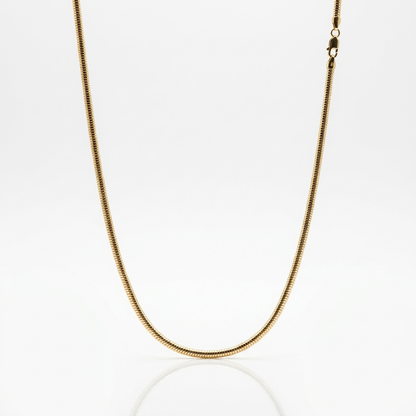 Cadena Snake Oro Goldfilled- 2mm