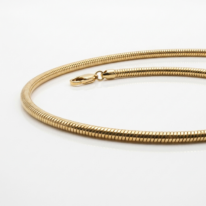 Cadena Snake Oro Goldfilled- 2mm