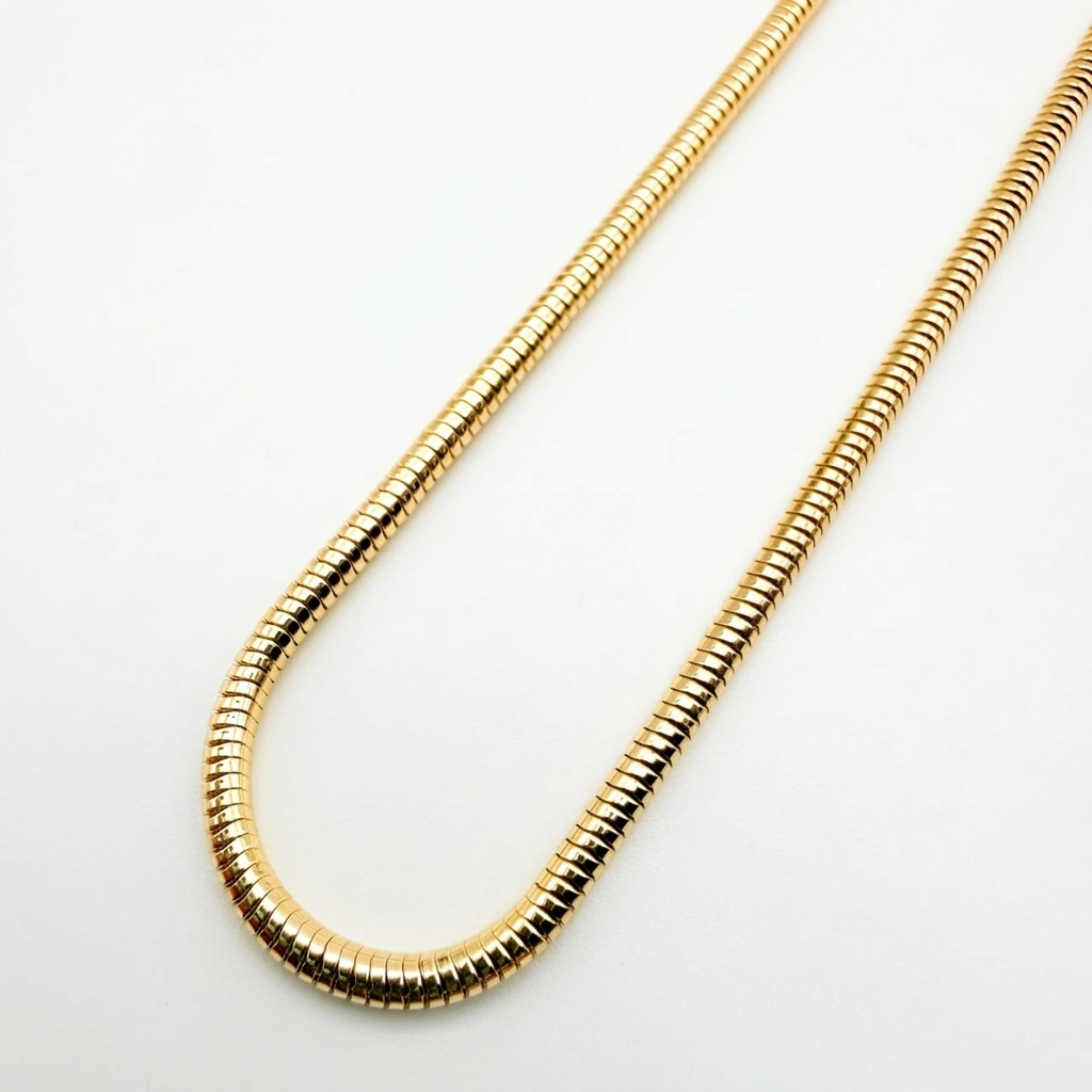 Cadena Snake Oro Goldfilled- 2mm