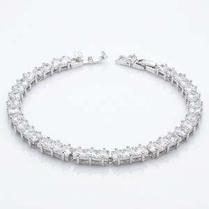 Pulsera Ice Cube 5mm Plata 925