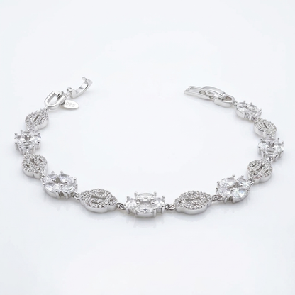 Pulsera Escarcha 7mm Plata 925