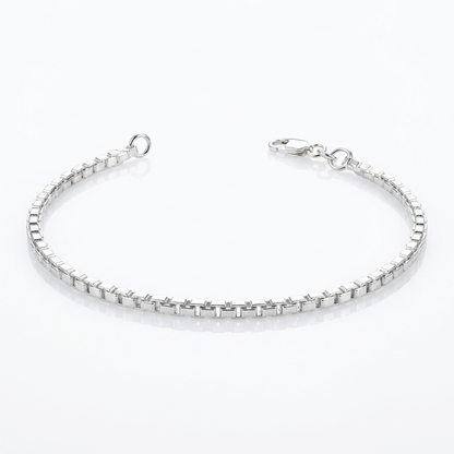 Pulsera Veneciana Plata 925 - 2,5 mm