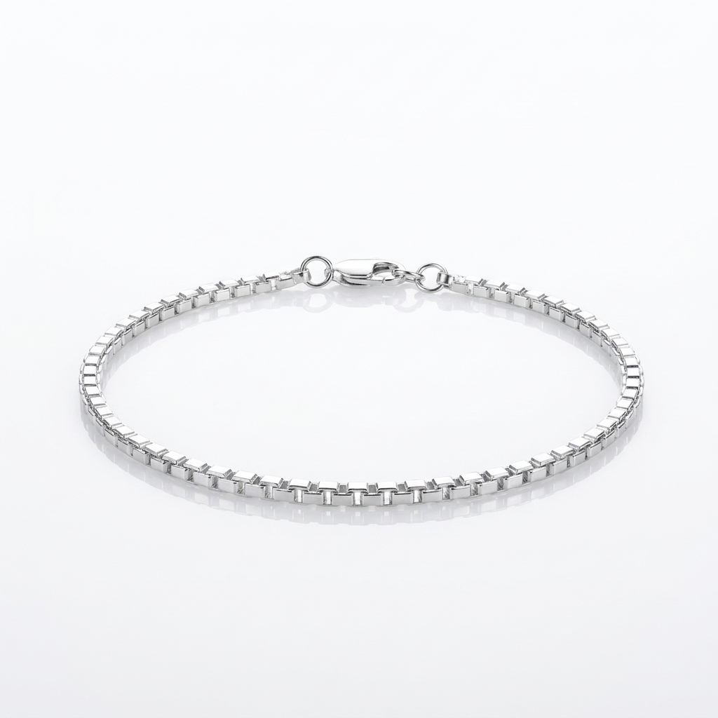 Pulsera Veneciana Plata 925 - 2,5 mm