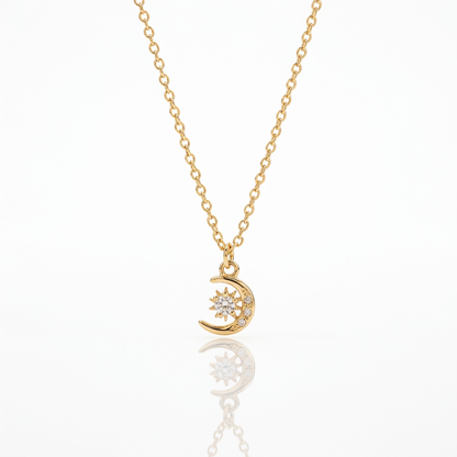 Cadena Noche Estrellada Oro Goldfilled