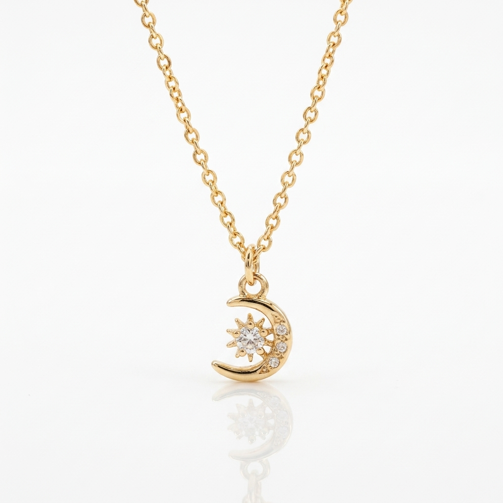 Cadena Noche Estrellada Oro Goldfilled