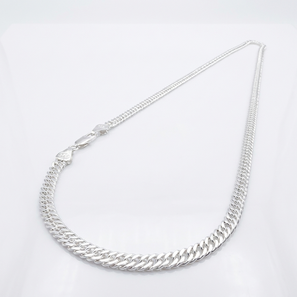 Cadena Triple Grumet Plata 925 - 6mm