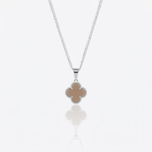 Collar Van Cleef Mocca Plata 925
