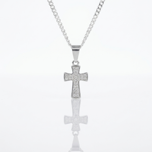 Collar Cruz de Luz Plata 925