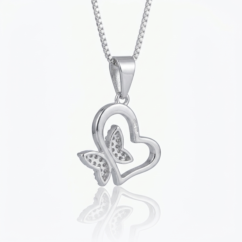 Collar Vuelo de Amor Plata 925